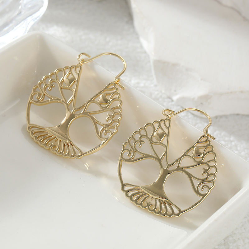 Luxury Lifestyle Jewelry - Boucles d'oreilles pendantes style rétro de